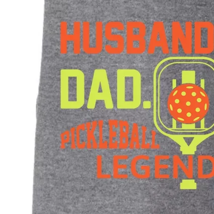 Husband Dad Pickleball Legend For Best Fathers Day Gift Doggie 3-End Fleece Hoodie