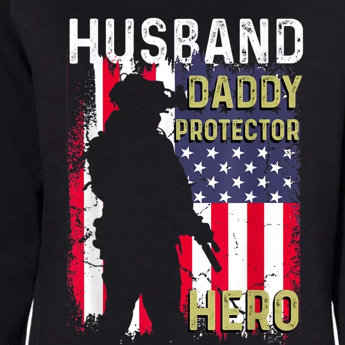 Husband Daddy Protector Womens California Wash Sweatshirt