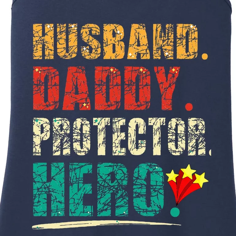 Husband Daddy Protector Ladies Essential Tank