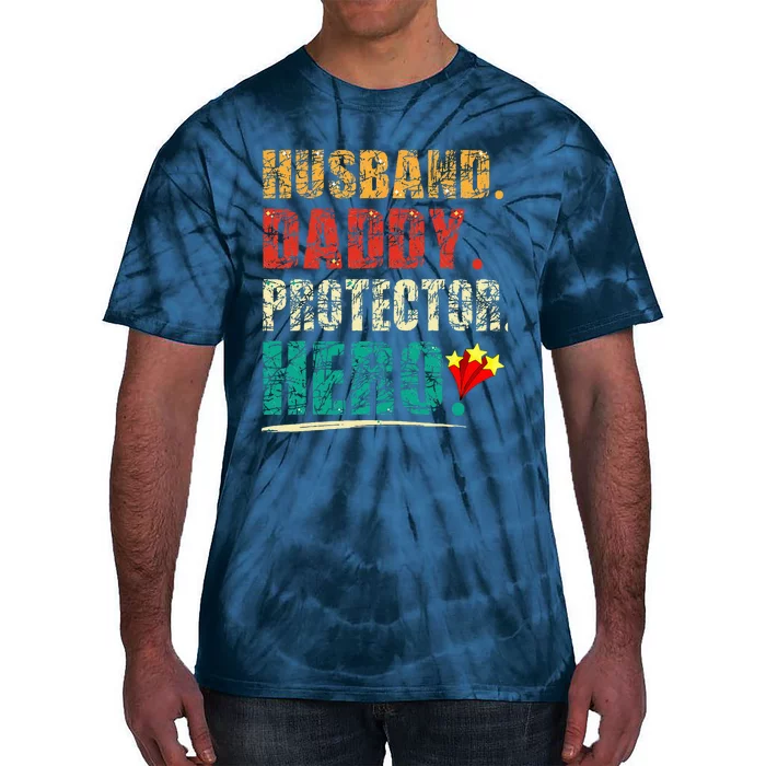 Husband Daddy Protector Tie-Dye T-Shirt