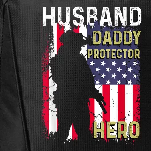 Husband Daddy Protector City Backpack