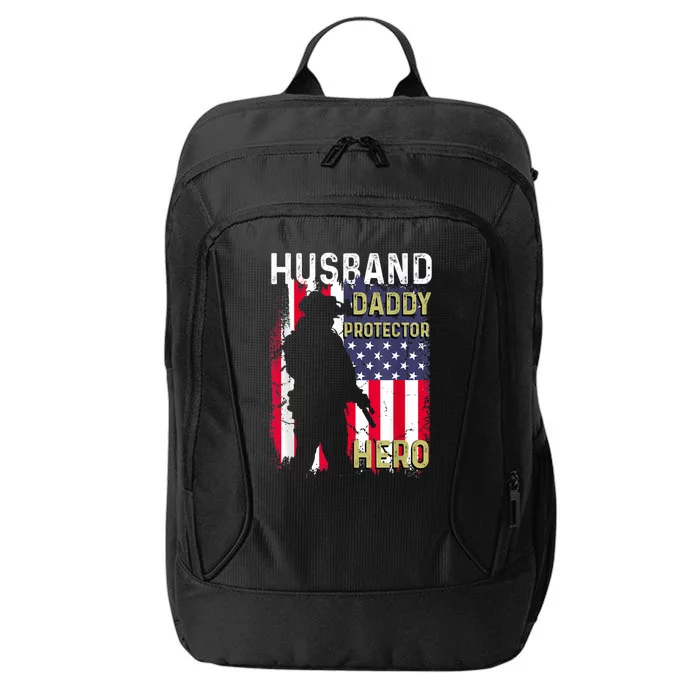 Husband Daddy Protector City Backpack