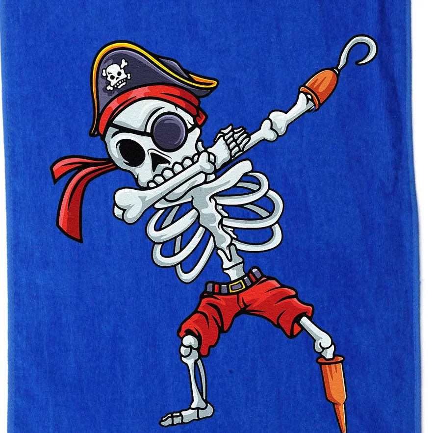 Halloween Dabbing Pirate Skeleton Funny Dab Platinum Collection Golf Towel