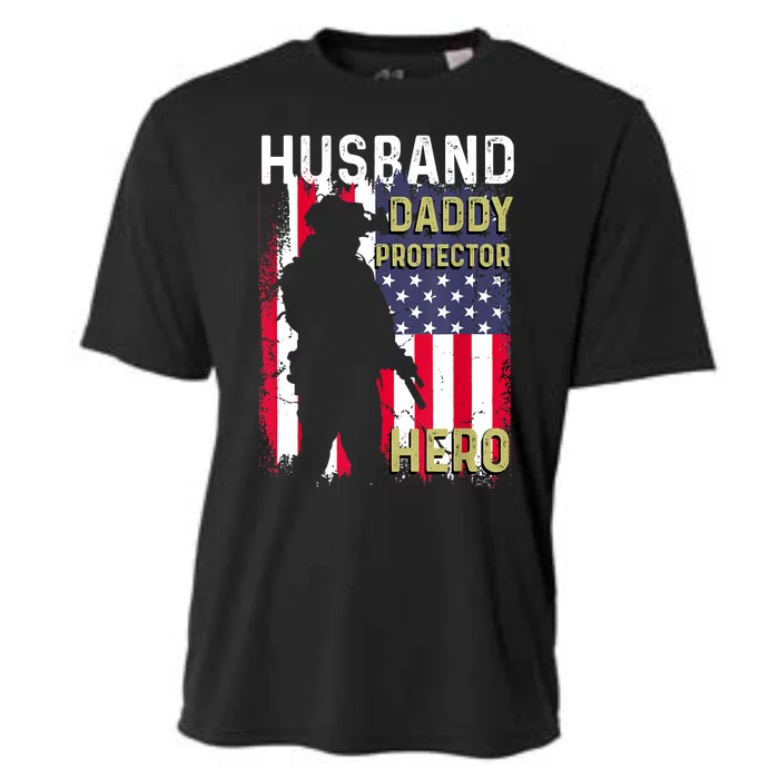 Husband Daddy Protector Cooling Performance Crew T-Shirt