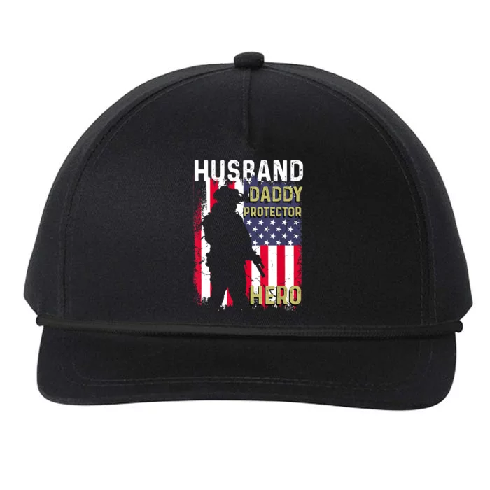 Husband Daddy Protector Snapback Five-Panel Rope Hat