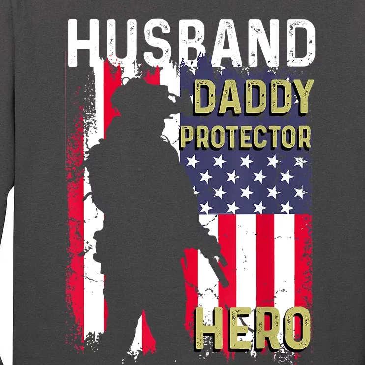 Husband Daddy Protector Tall Long Sleeve T-Shirt