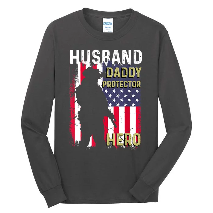 Husband Daddy Protector Tall Long Sleeve T-Shirt