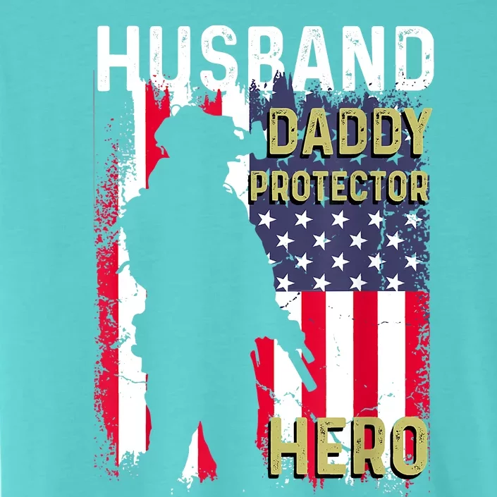 Husband Daddy Protector ChromaSoft Performance T-Shirt