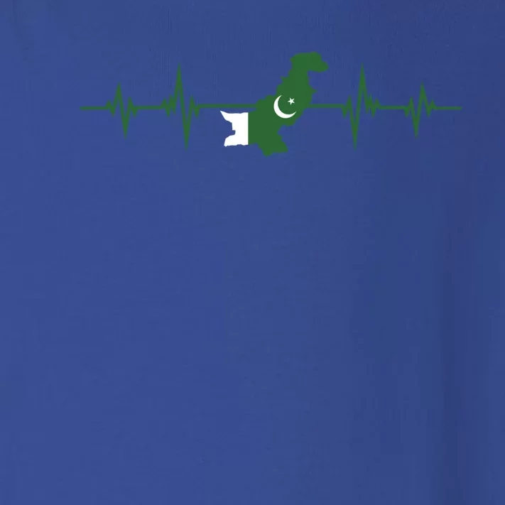 Heartbeat Design Pakistani Flag Pakistan Gift Toddler Long Sleeve Shirt