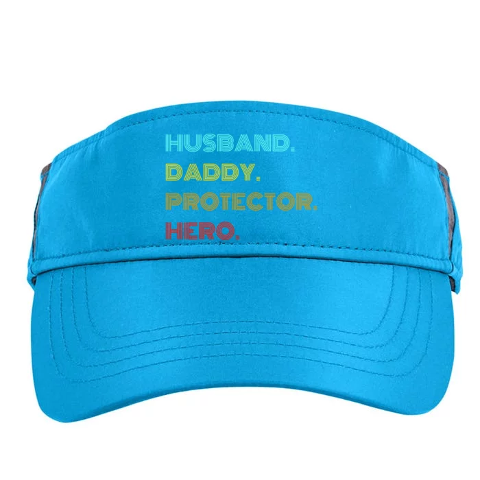 Husband Daddy Protector Hero Gift Adult Drive Performance Visor