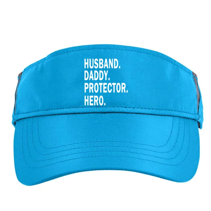 Husband Daddy Protector Hero Cool Father Dad Gift Adult Drive Performance Visor