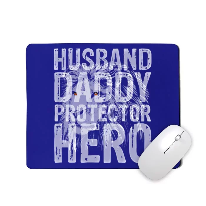 Husband Daddy Protector Hero Family Love Great Gift Mousepad