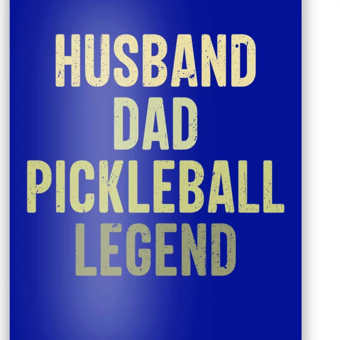 Husband Dad Pickleball Legend Player Pickleball Dad Gift Poster