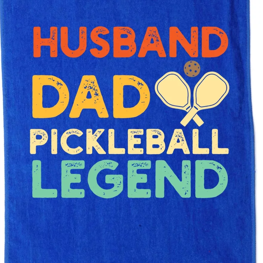 Husband Dad Pickleball Legend Gift FatherS Day Pickleball Gift Platinum Collection Golf Towel