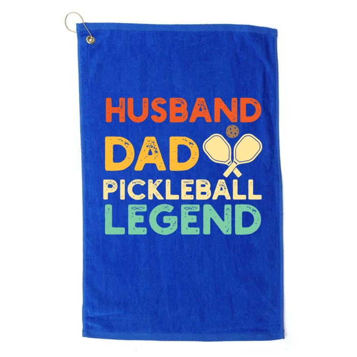 Husband Dad Pickleball Legend Gift FatherS Day Pickleball Gift Platinum Collection Golf Towel