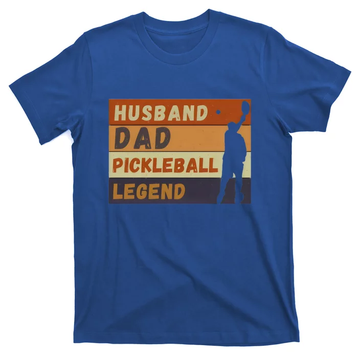 Husband Dad Pickleball Legend Vintage FatherS Day Meaningful Gift T-Shirt