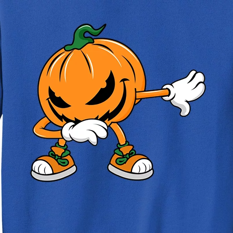 Halloween Dabbing Pumpkin Thanksgiving Day Gift Tall Sweatshirt