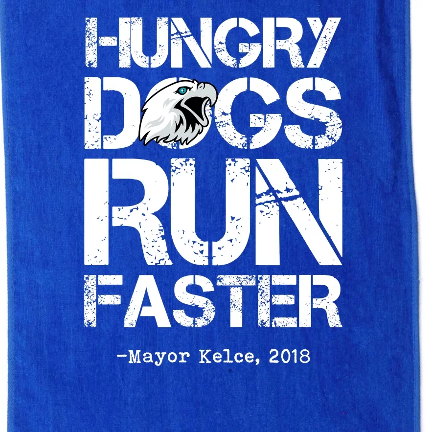 Hungry Dogs Run Faster Platinum Collection Golf Towel