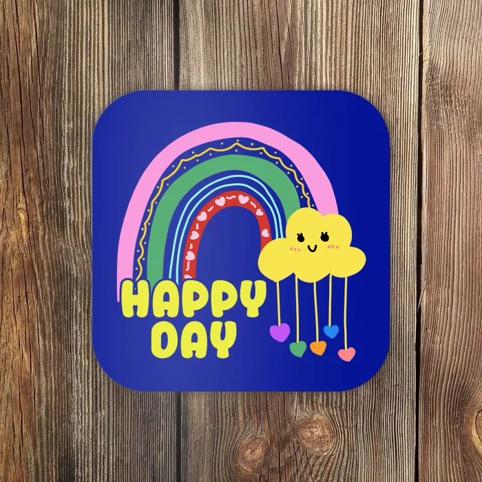 Happy Day Retro 80s Sunshine Coaster