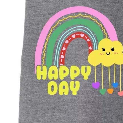 Happy Day Retro 80s Sunshine Doggie 3-End Fleece Hoodie