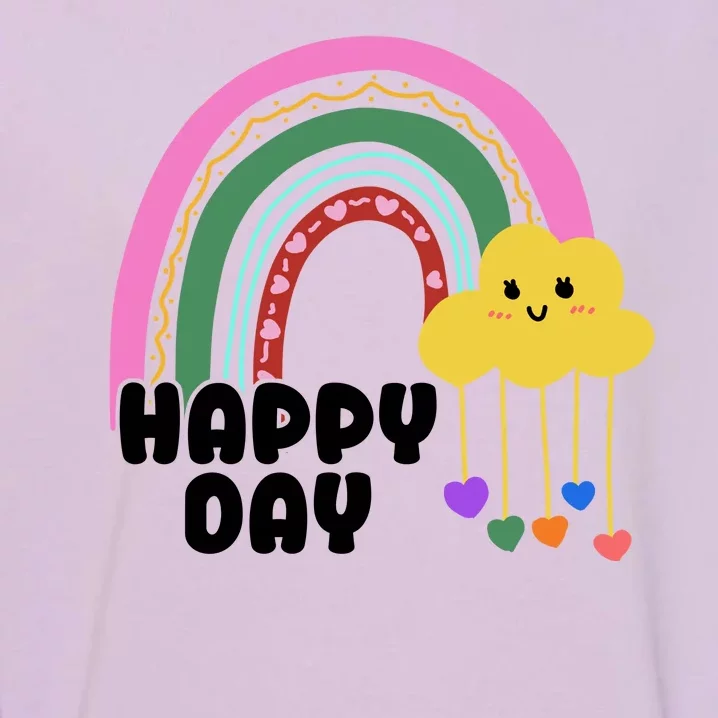 Happy Day Retro 80s Sunshine Garment-Dyed Sweatshirt