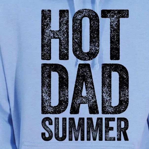 Hot Dad Summer Fathers Day Unisex Surf Hoodie