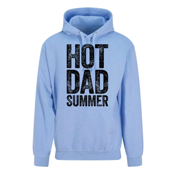 Hot Dad Summer Fathers Day Unisex Surf Hoodie