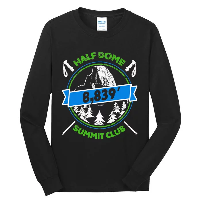 Half Dome Summit Club Tall Long Sleeve T-Shirt