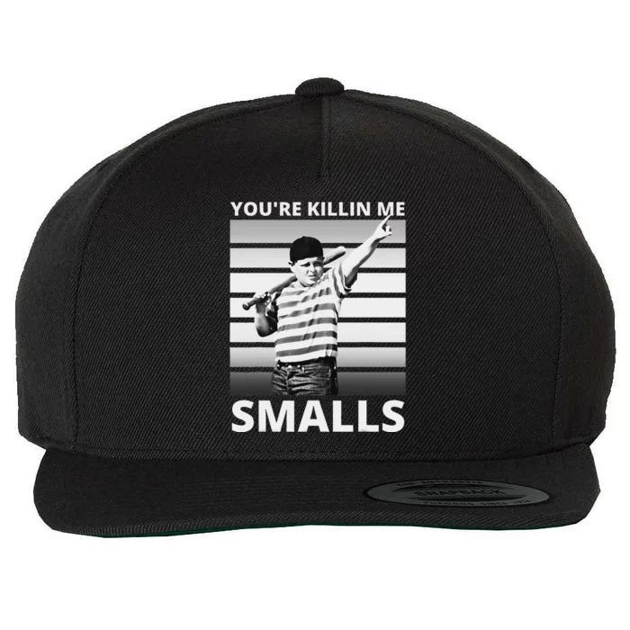 Humor Dad Saying YouRe Killing Me Smalls Wool Snapback Cap