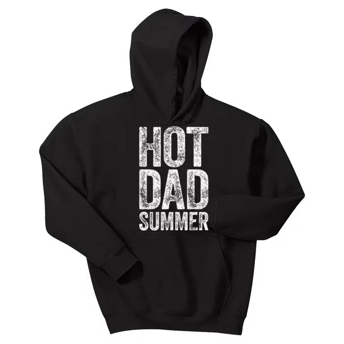 Hot Dad Summer Father's Day Kids Hoodie