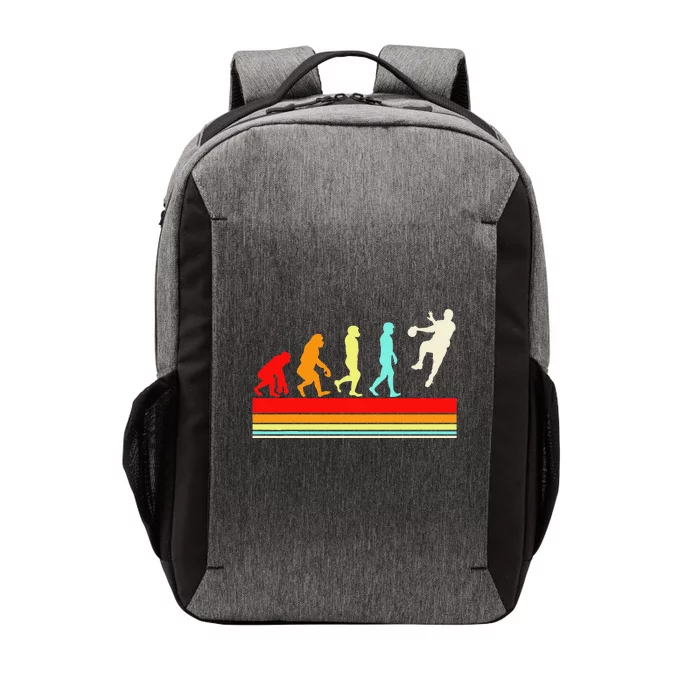 Handball Design Sports Athletes Vector Backpack