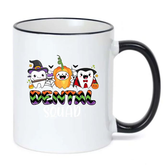 Halloween Dental Squad Trick Or Teeth Cute Ghost Halloween Cool Gift Black Color Changing Mug