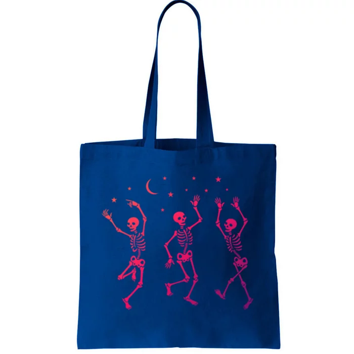 Halloween Dancing Skeletons Gift Tote Bag