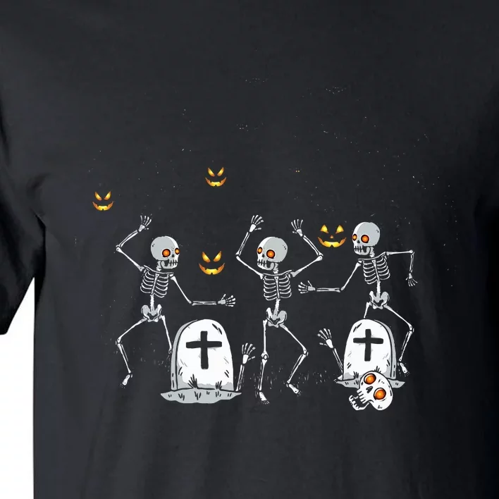 Halloween Dancing Skeleton Tall T-Shirt