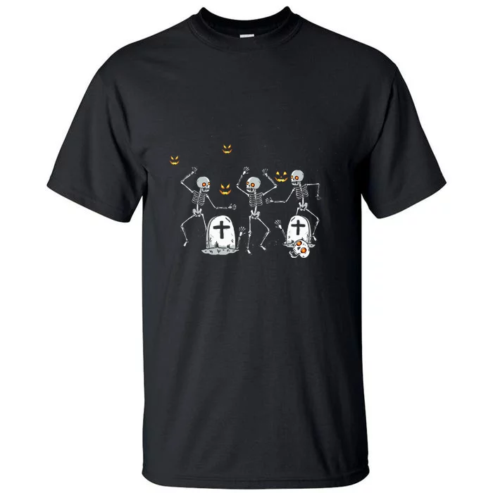 Halloween Dancing Skeleton Tall T-Shirt