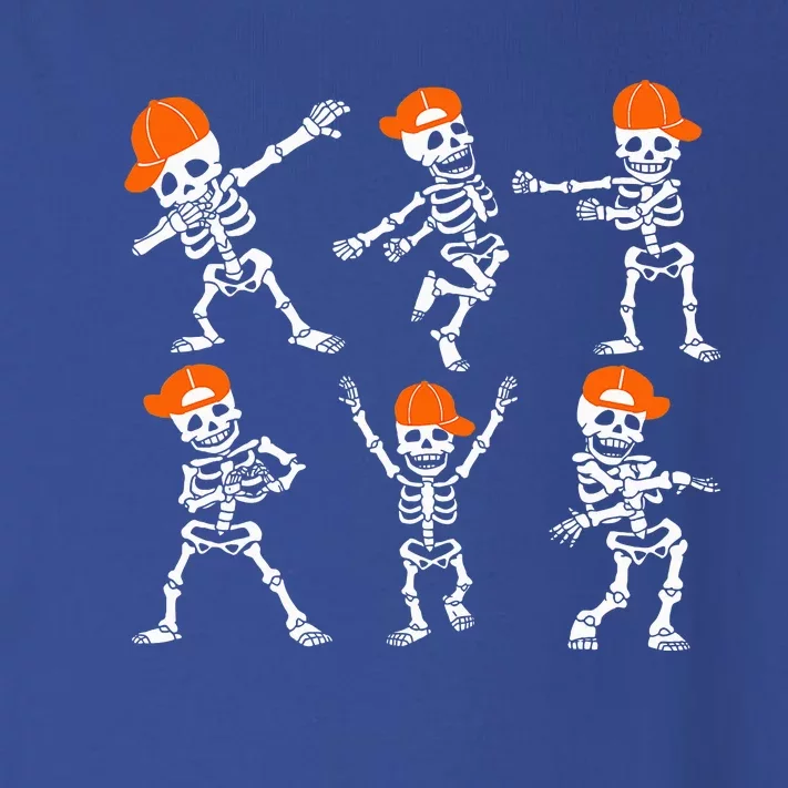 Halloween Dancing Skeleton Cap Funny Toddler Long Sleeve Shirt