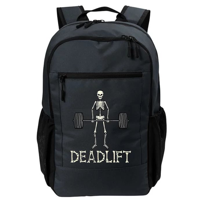 Halloween Deadlift Skeleton Gym Workout Costume Daily Commute Backpack