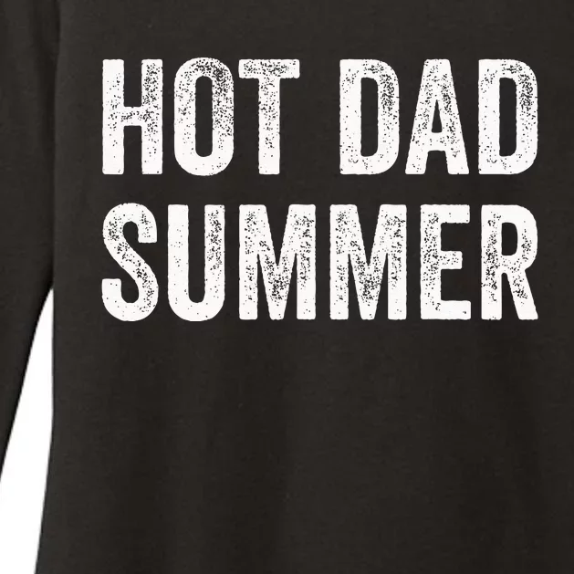 Hot Dad Summer Womens CVC Long Sleeve Shirt