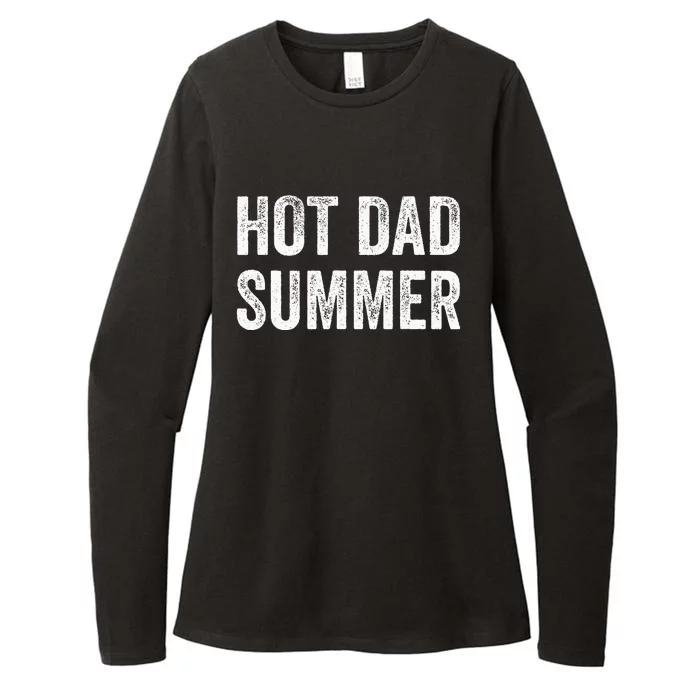 Hot Dad Summer Womens CVC Long Sleeve Shirt