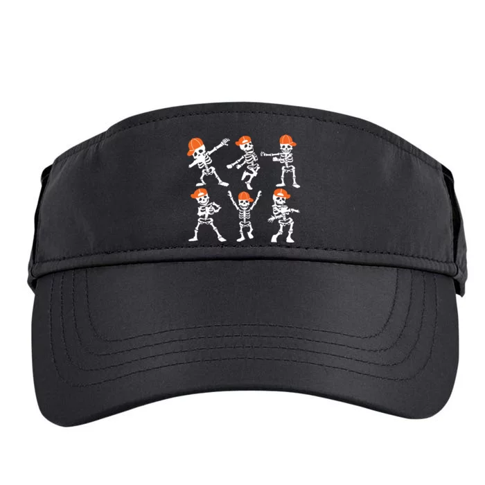 Halloween Dancing Skeleton Cap Funny Adult Drive Performance Visor