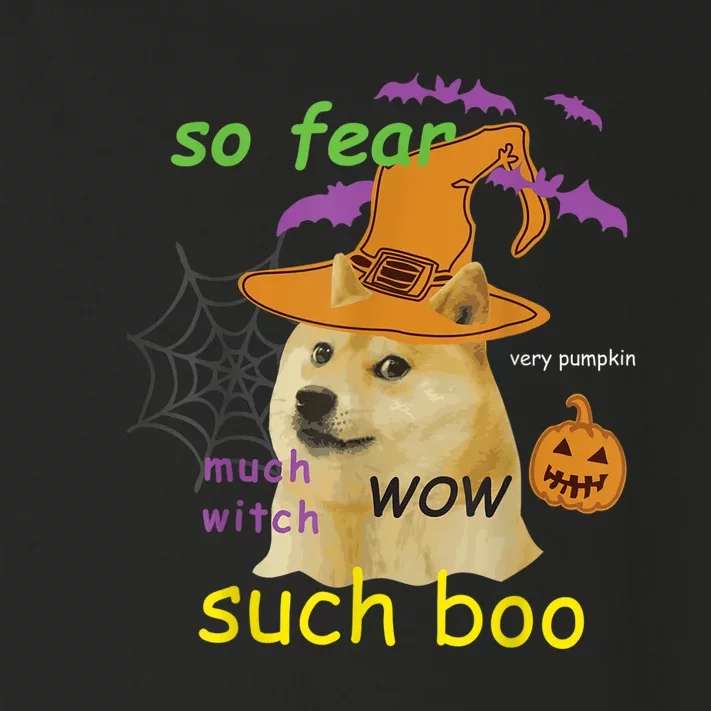 Halloween Doge Shirt Meme Costume Toddler Long Sleeve Shirt