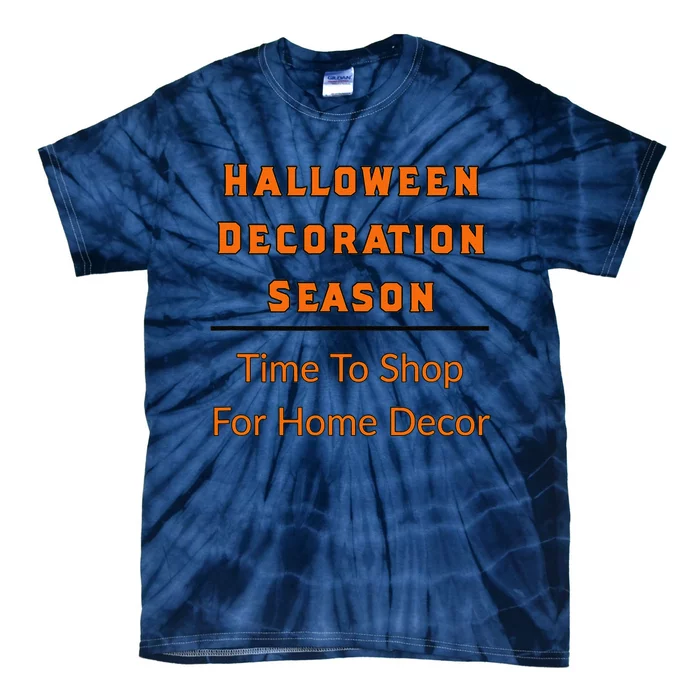 Halloween Decoration Season Shop Home Decor Spooky Lovers Tie-Dye T-Shirt