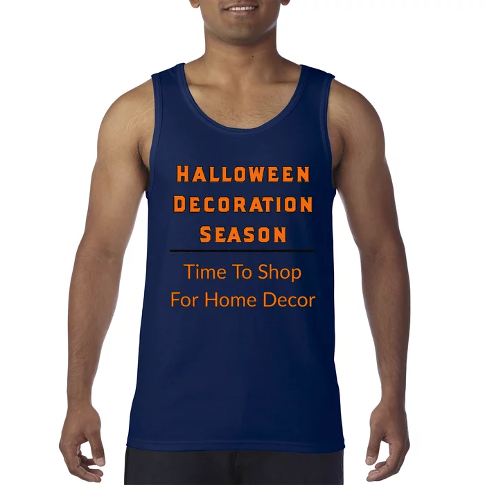 Halloween Decoration Season Shop Home Decor Spooky Lovers Tank Top