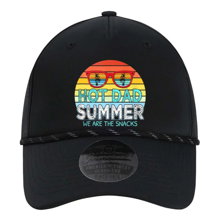 Hot Dad Summer Snacks With Chill Sunglass Vintage Apparel Performance The Dyno Cap