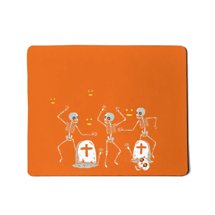 Halloween Dancing Skeleton Mousepad