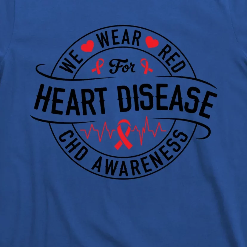 Heart Disease Survivor Chd Heart Disease Awareness Month Cool Gift T-Shirt