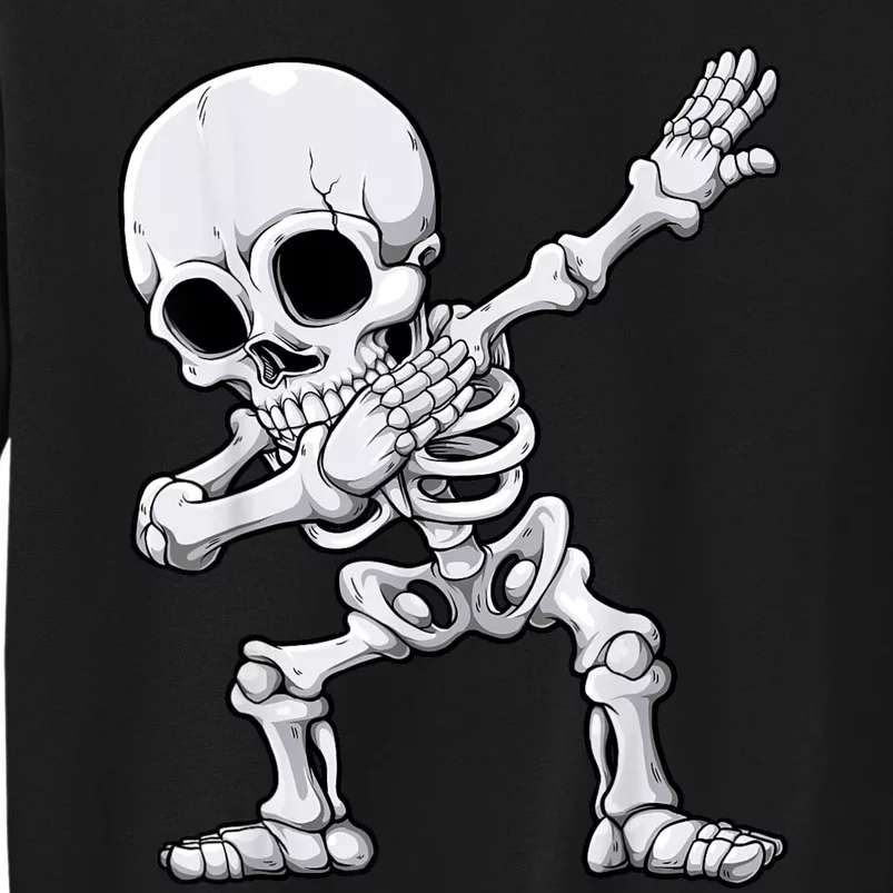 Halloween Dabbing Skeleton Skull Rib Cage Dab Dance Sweatshirt