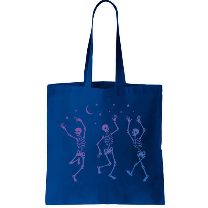 Halloween Dancing Skeletons Gift Tote Bag