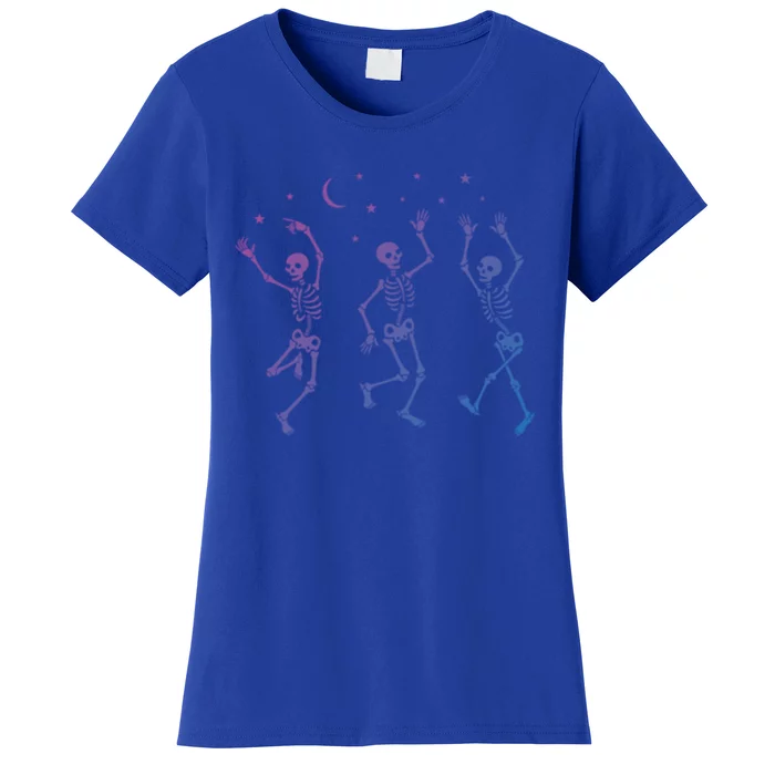 Halloween Dancing Skeletons Gift Women's T-Shirt