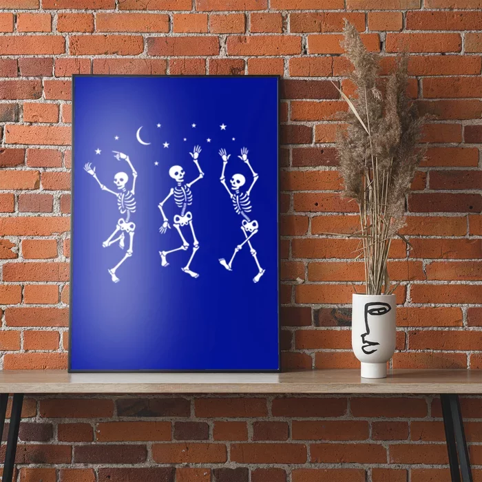 Halloween Dancing Skeletons Gift Poster